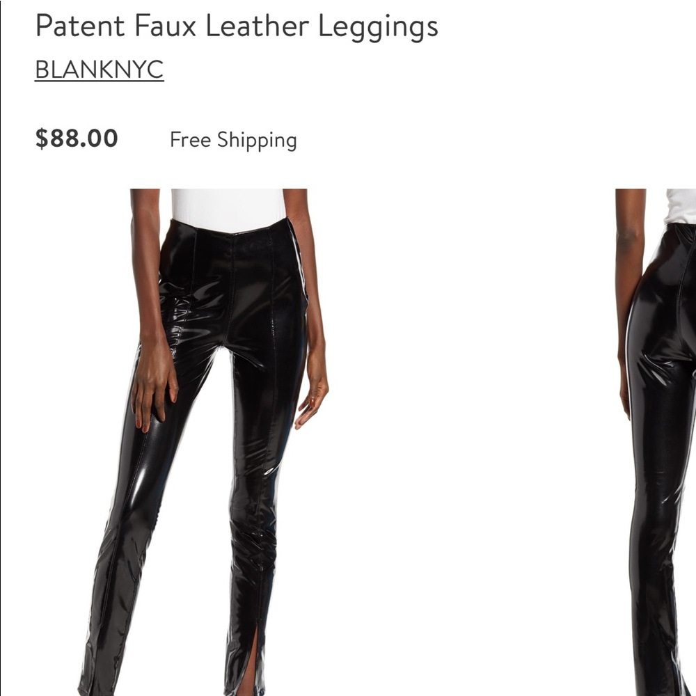 Leather pants